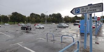Le parking de la Villette est situé au ventre ville de Cagnes-sur-mer